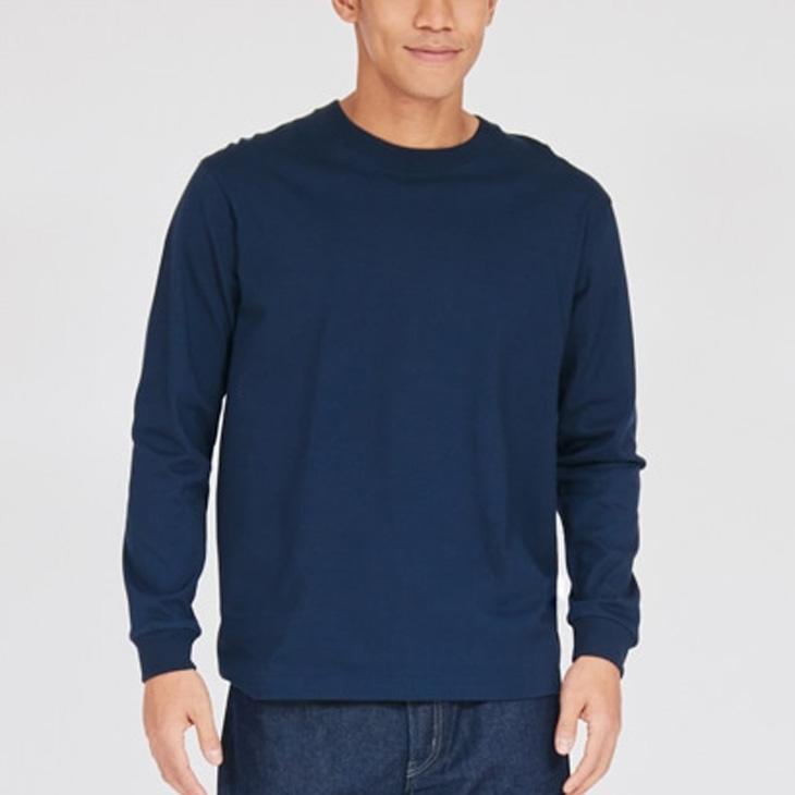 Hanes（ヘインズ） Tシャツ 長袖 メンズ パックT Hanes BEEFY