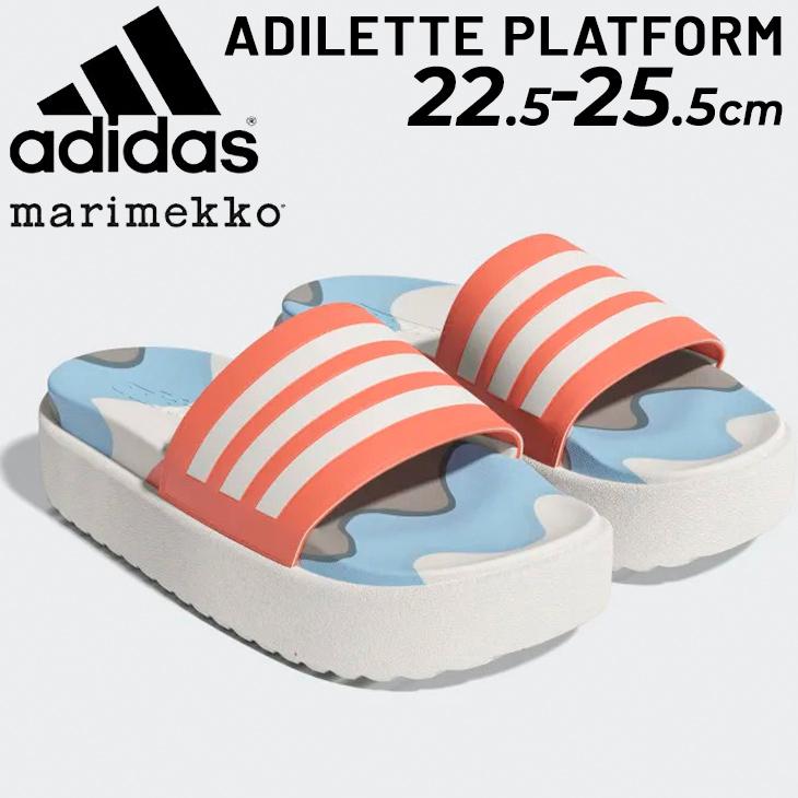 adidas アディダス マリメッコ レディース 厚底 サンダル