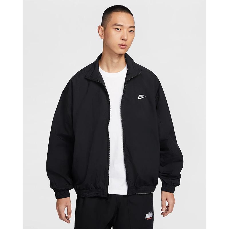 ナイキ クラブ ウーヴン トラックジャケット ナイロン S 新品 NIKE 黒 NIKE ナイロンジャケット NIKE クラブ ウーヴン トラック