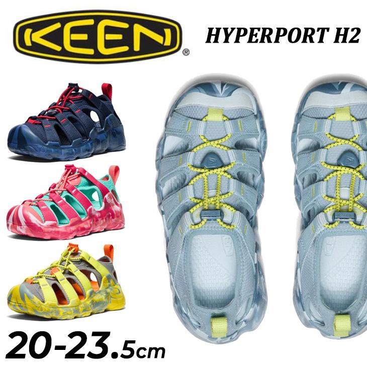 KEEN キーン ジュニアサンダル シューズ 20-23.5cm ハイパー