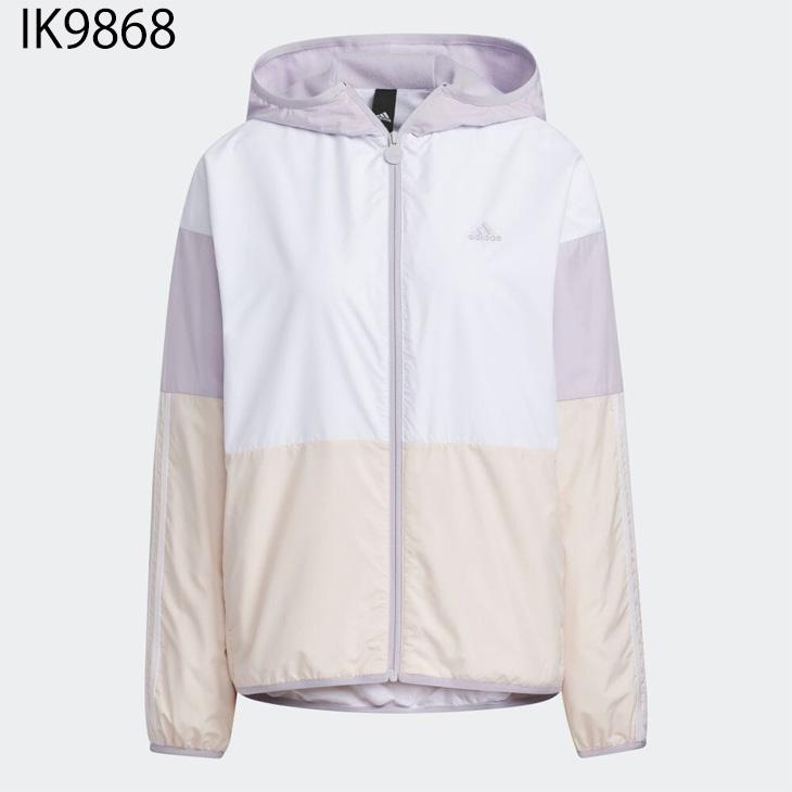 adidas（アディダス） ウィンドブレーカー レディース フーディ