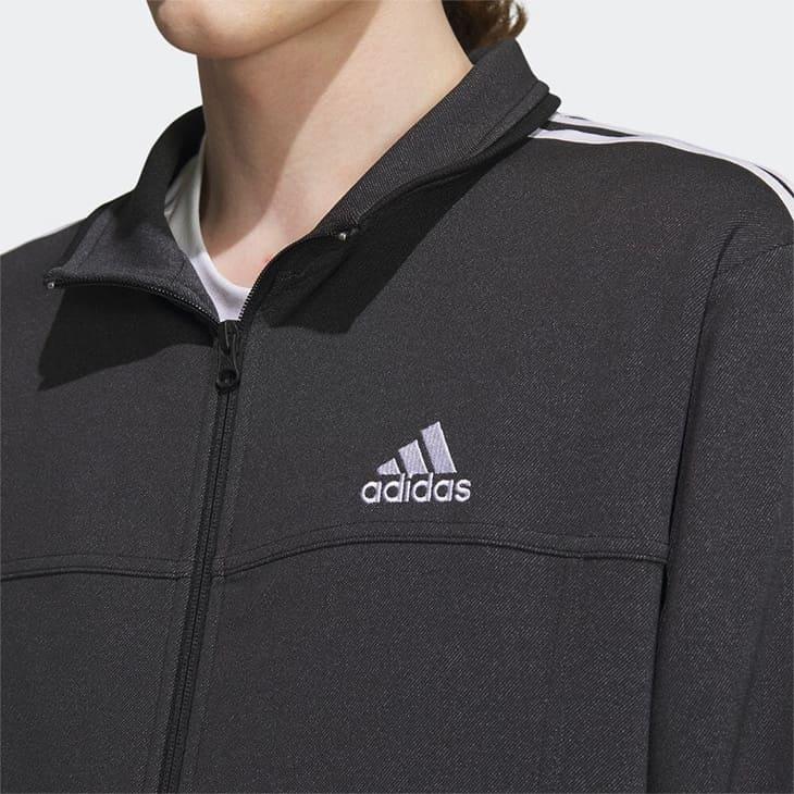 adidas アディダス ジャージ ジャケット メンズ 24/7 デニム風