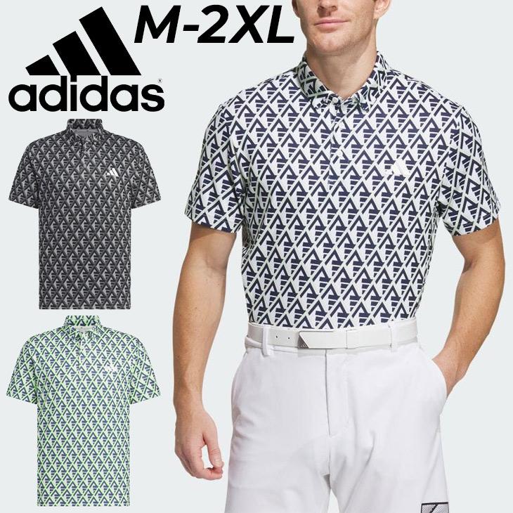 adidas アディダス ポロシャツ 半袖 メンズ ゴルフウェア GOLF