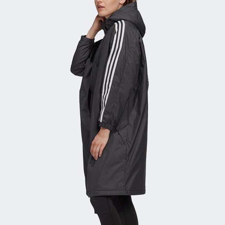 adidas（アディダス） ロングコート 中綿 アウター オーバーサイズ