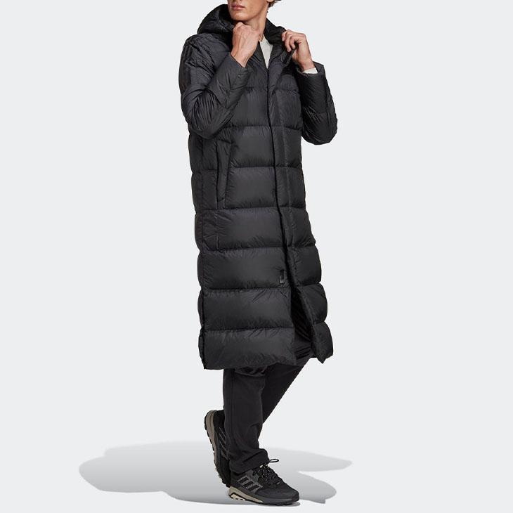 ダウン ロングコート メンズ アウター Adidas アディダス ライトダウンコート スポーツウェア 黒 ブラック 防寒 ベンチコート 軽量 Izg99 Ge9995 ギフト不可 Izg99 Ge9995 World Wide Market 通販 Yahoo ショッピング