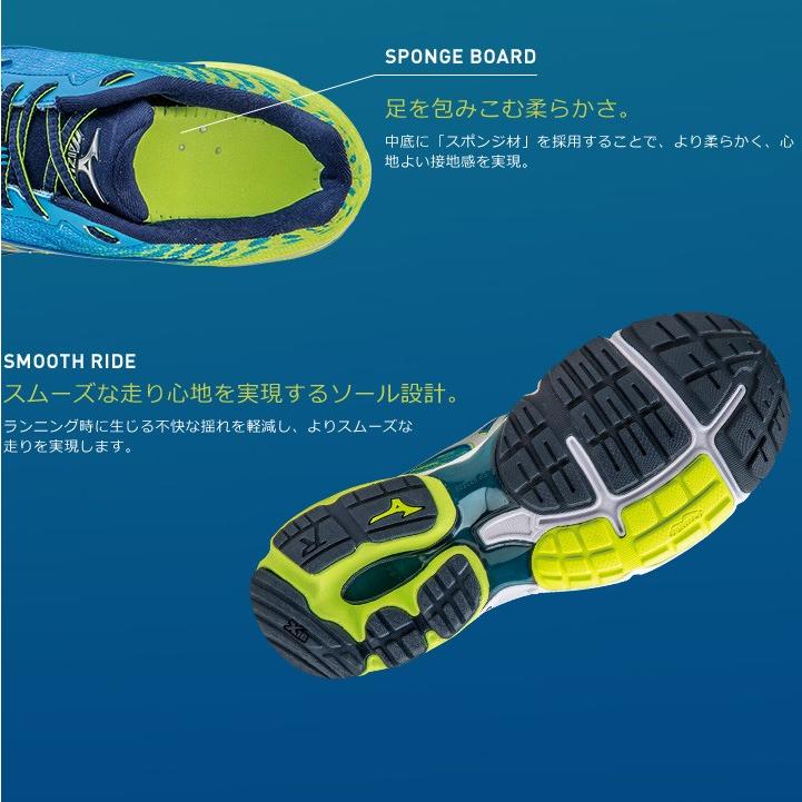 MIZUNO（ミズノ） ランニングシューズ メンズ ウエーブライダー19 靴