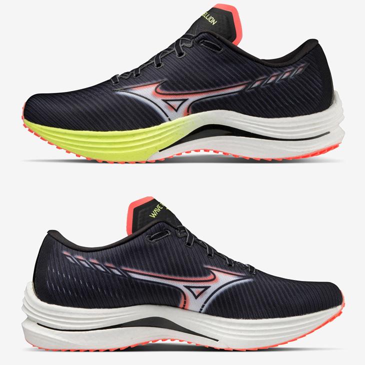 MIZUNO（ミズノ） ランニングシューズ 厚底 メンズ 2E相当 ウエーブ