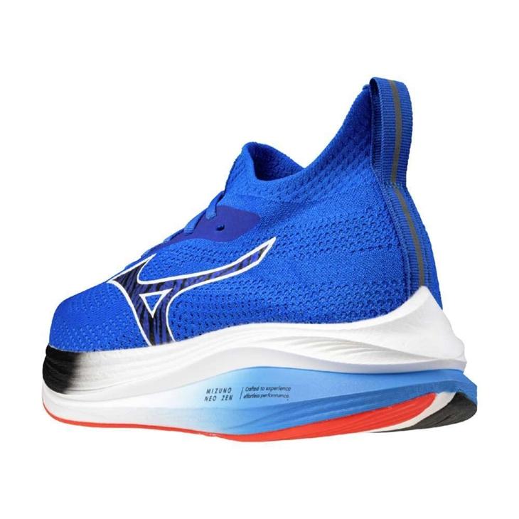 Mizuno トレーニングシューズ 青 ソニッククラブ Jr AS ブルー×シルバー 【MIZUNO|ミズノ