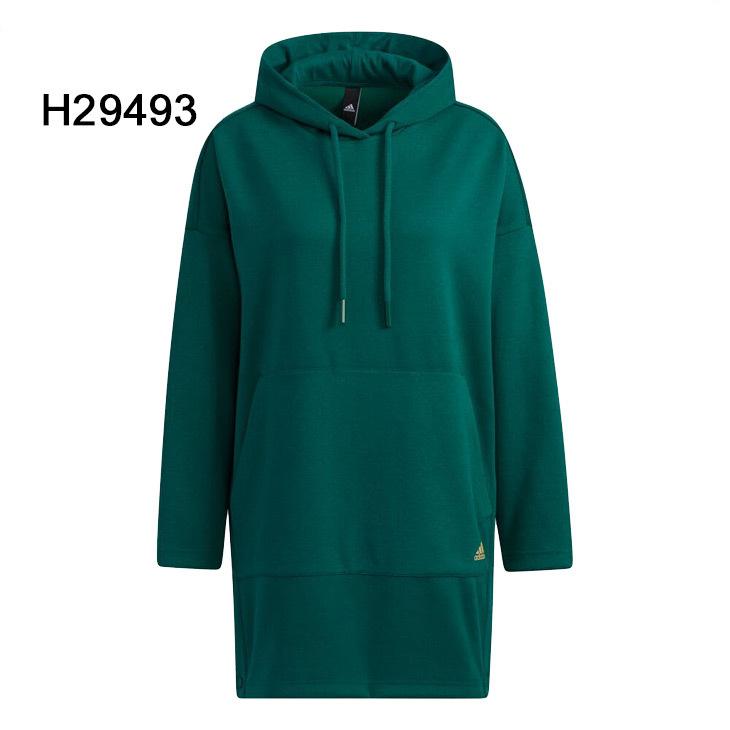 adidas・アディダス　スタイリッシュ　　ロングスリーブプルオーバーパーカー adidas（アディダス） ロングパーカー レディース W PRSVE フード