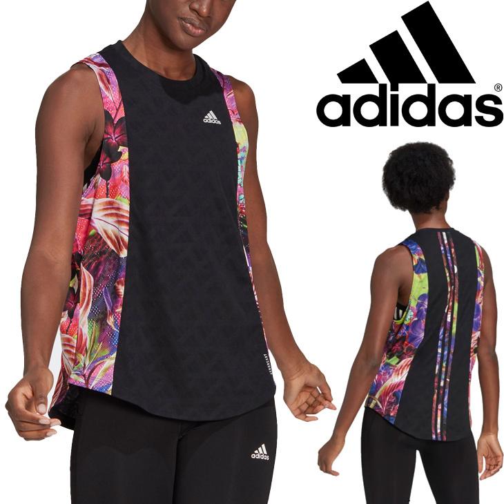 タンクトップ ランニング ノースリーブ レディース Adidas アディダス Own The Run Floral Tank W スポーツウェア トレーニング 女性 ブラック 黒 Jle38 Gk6977 Jle38 Gk6977 World Wide Market 通販 Yahoo ショッピング