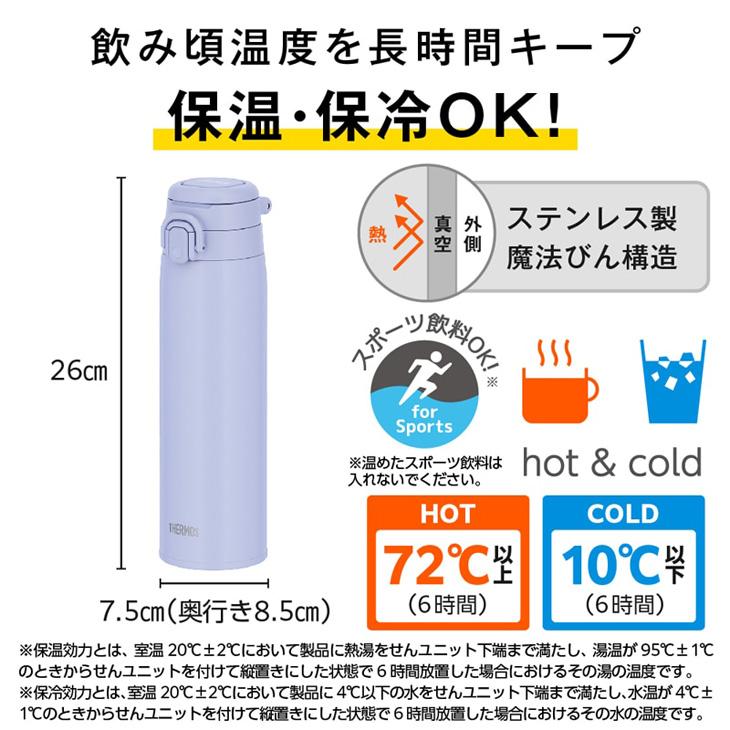 THERMOS（サーモス） ステンレス製 水筒 0.75L 750ml 保冷 保冷 真空
