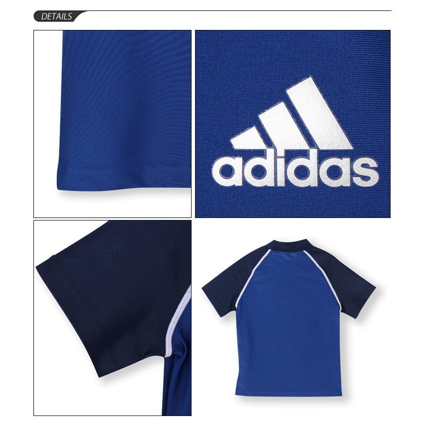 adidas キッズ 水着 ラッシュガード 子供用 半袖/adidas
