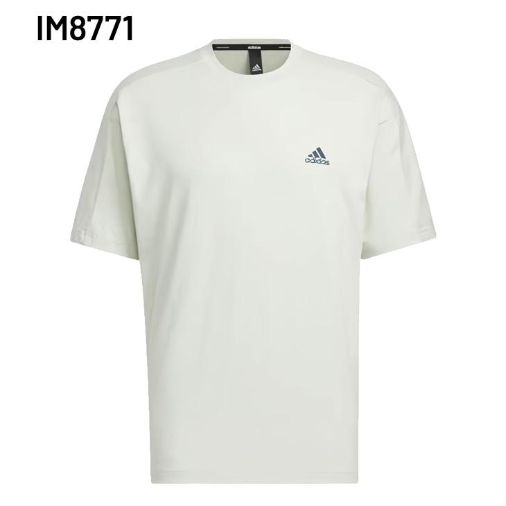 アディダス 半袖 Tシャツ メンズ adidas WORDING コットンT クルーネック ルーズフィット スポーツウェア 男性用 スポーティ トップス カジュアル /JSY30｜w-w-m｜04