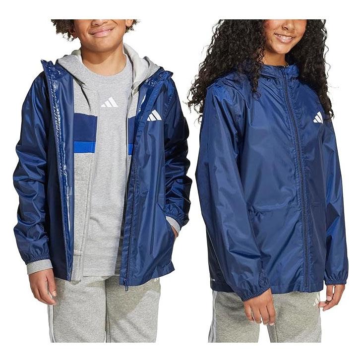 adidas（アディダス） キッズ ジュニア 防水ジャケット スモールロゴ