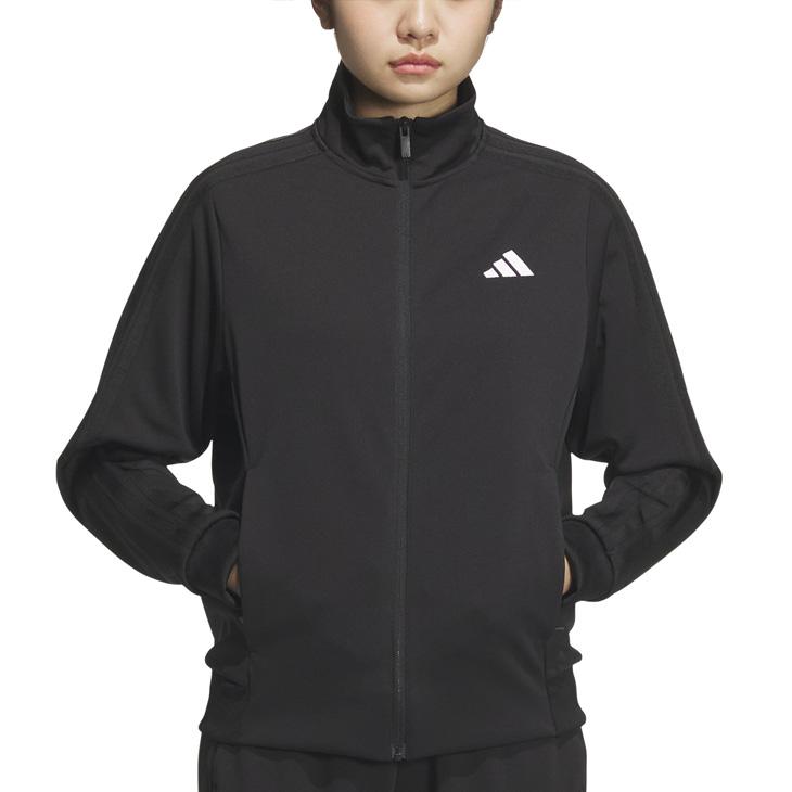  ジャージ ジャケット 黒 アディダス ジャージ ジャケット レディース adidas W MH 3S トラック