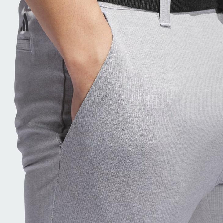 専用アディダス　ゴルフ　ロングパンツ　フルレングスパンツ　メンズ88 春夏　千鳥 アウトレット】ストレッチ アディゼロ ワンタック ルーズフィット フル