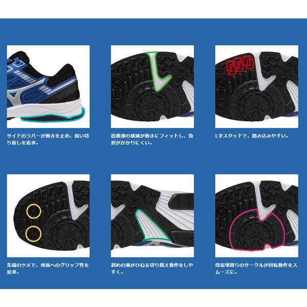 MIZUNO（ミズノ） ジュニア スニーカー キッズ 子供靴 スピード
