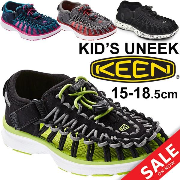 サンダル キッズシューズ KEEN UNEEK O2 (ユニーク オーツー) 水陸両用 子供靴 15.0-18.0cm アウトドア カジュアル 男の子 女の子 正規品 靴 子ども/KidsUneek