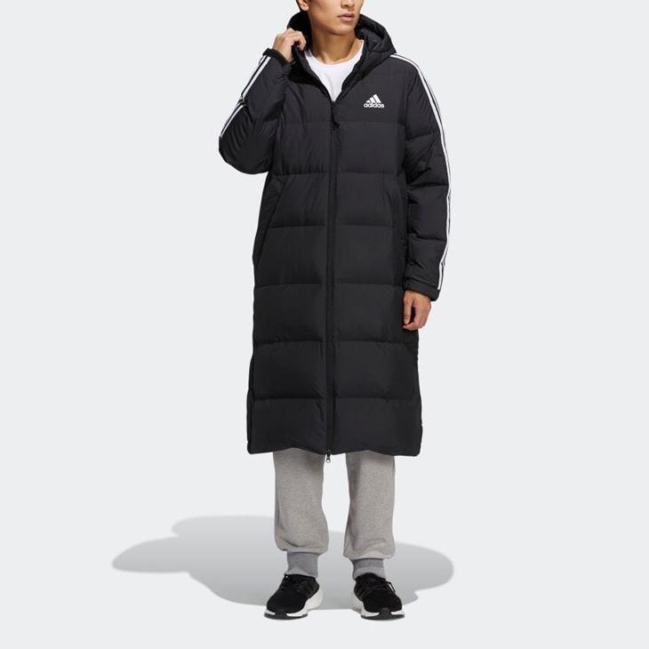 adidas（アディダス） ダウンコート ロング丈 メンズ レディース