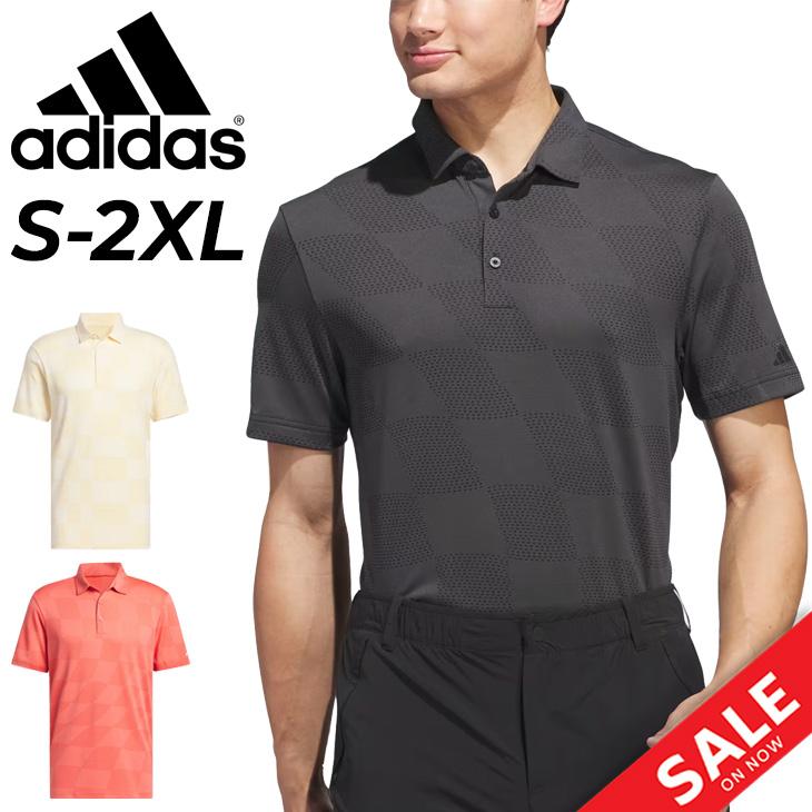 adidas（アディダス） 半袖 ポロシャツ メンズ ゴルフウェア adidas