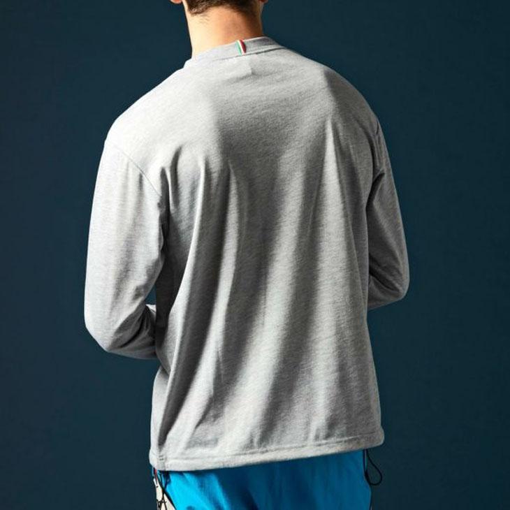 Kappa カッパ 長袖Tシャツ メンズ BRANDS ドローコードロングT