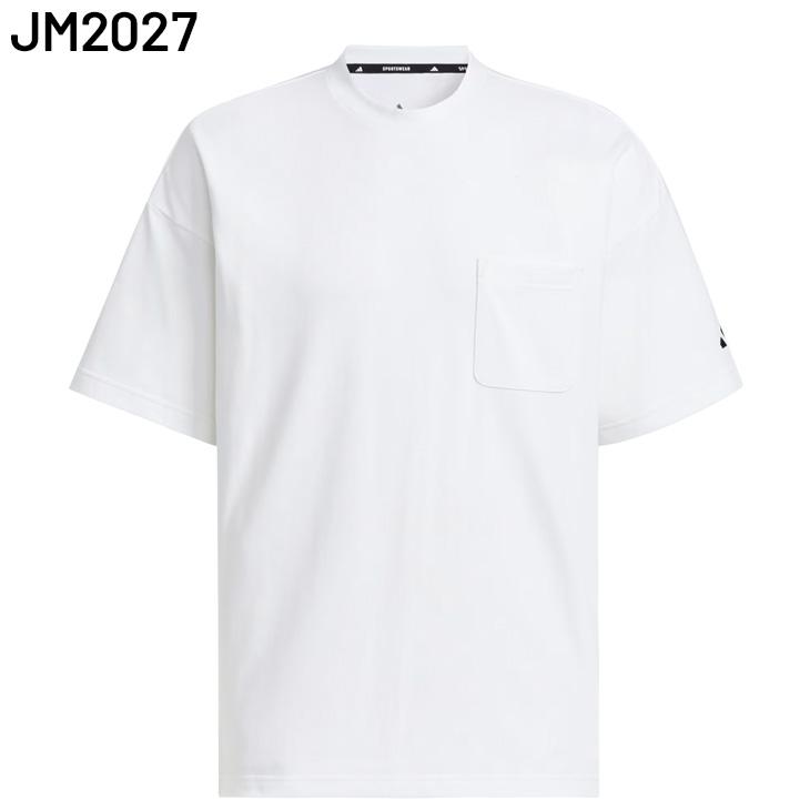adidas（アディダス） 半袖 Tシャツ メンズ ルーズフィット ポケットT