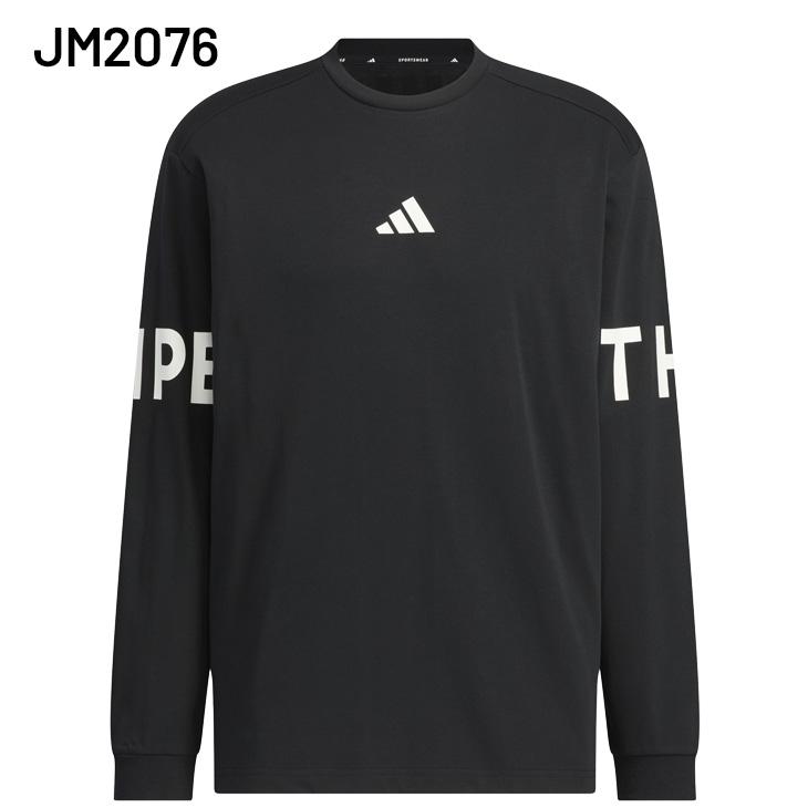 adidas アディダス 長袖 Tシャツ メンズ M WORD LS TEE スポーツ
