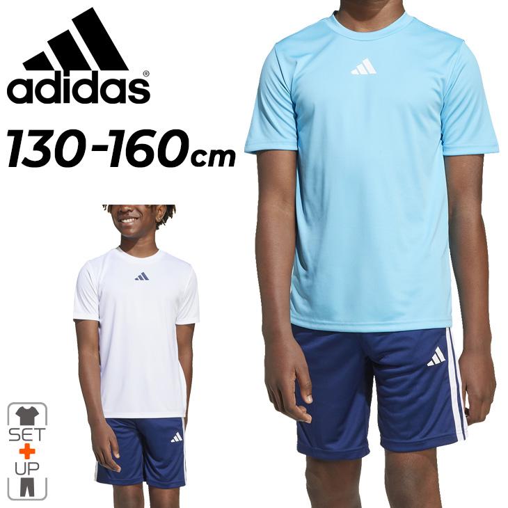 adidas アディダス キッズ 半袖Tシャツ ハーフパンツ 上下 K TR