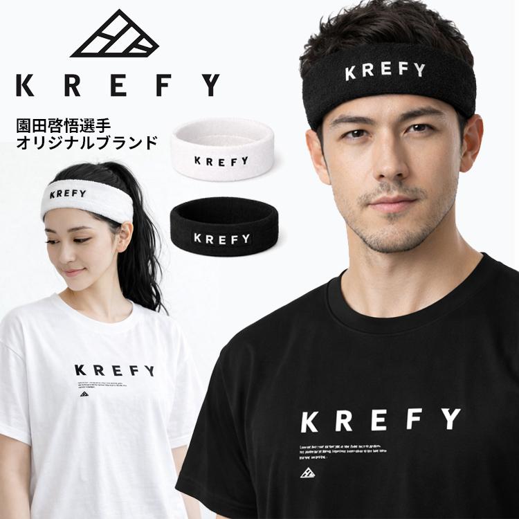 KREFY クレフィー 園田啓悟選手オリジナルブランド ヘアバンド 幅6cm