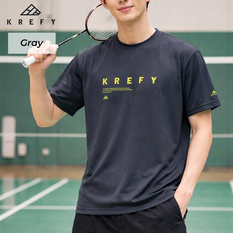 園田啓悟　日本代表 バドミントンウェア KREFY クレフィー 園田啓悟選手オリジナルブランド 半袖 Tシャツ