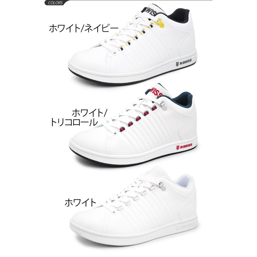 スニーカー メンズ ケースイス K Swiss シューズ 男性 靴 白 ホワイト カジュアルシューズ 通学靴 くつ 紳士靴 Ksl01 Ksl01 World Wide Market 通販 Yahoo ショッピング