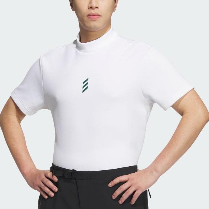 adidas（アディダス） 半袖シャツ モックネック メンズ ゴルフウェア