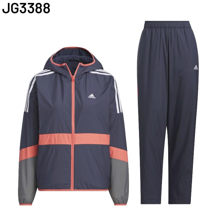adidas アディダス ウィンドブレーカー レディース 上下 W TEAM