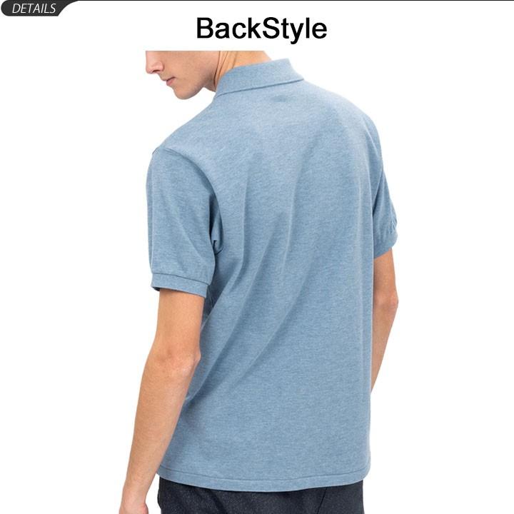ラコステ　LACOSTE　半袖ポロシャツ　シグネチャーモデル　日本製　ＸＬサイズ LACOSTE / ラコステ モノグラムジャカード半袖ポロシャツ