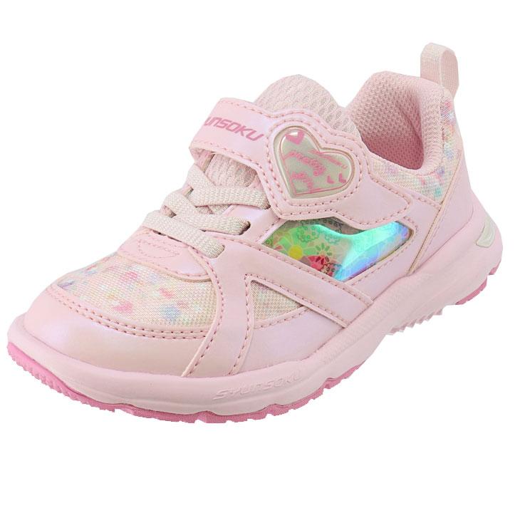 瞬足 キッズシューズ シュンソク 女の子 レモンパイ SYUNSOKU