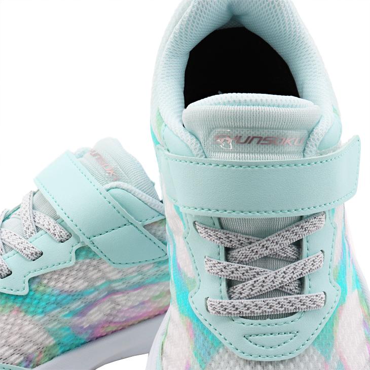 瞬足 シュンソク レモンパイ キッズ ジュニア 女の子 スニーカー 幅広