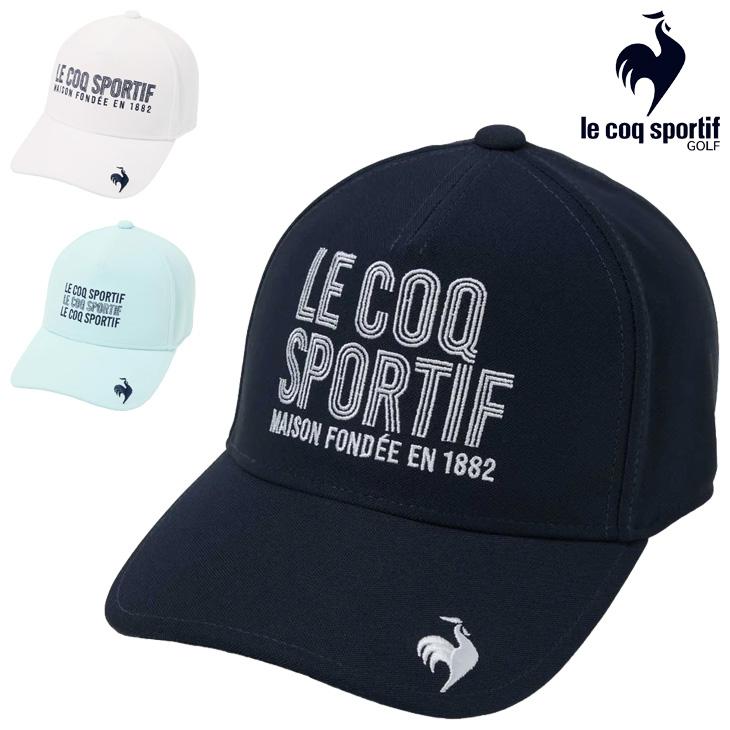 ●新品・未使用●lecoq sportif●ゴルフキャップ●帽子 le coq sportif（ルコックスポルティフ） ルコックゴルフ ゴルフ用帽子
