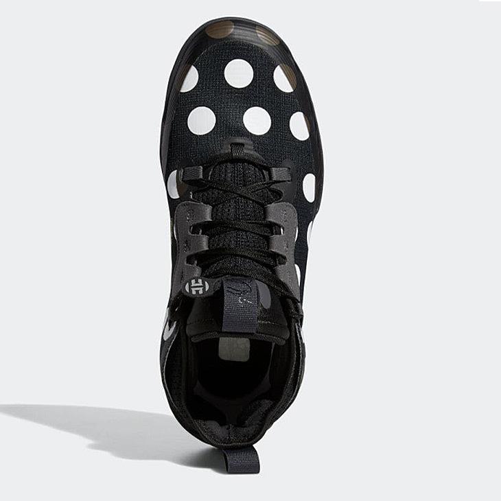 美品★アディダス　水玉　黒　ハーデン　VOL．5 スニーカー　バスケットシューズ adidas バスケットボールシューズ メンズ アディダス Harden Vol