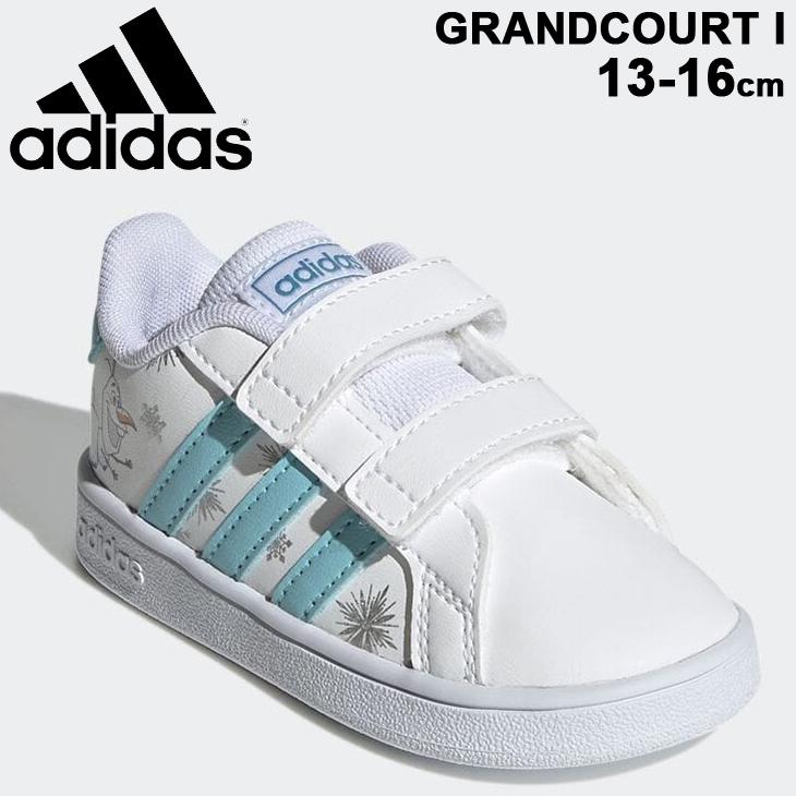 ベビースニーカー アナと雪の女王2 オラフ ガールズ キッズ シューズ 13 16 0cm 子供靴 Adidas アディダス グランドコート Grandcourt I コートスタイル Lsr24 Lsr24 World Wide Market 通販 Yahoo ショッピング