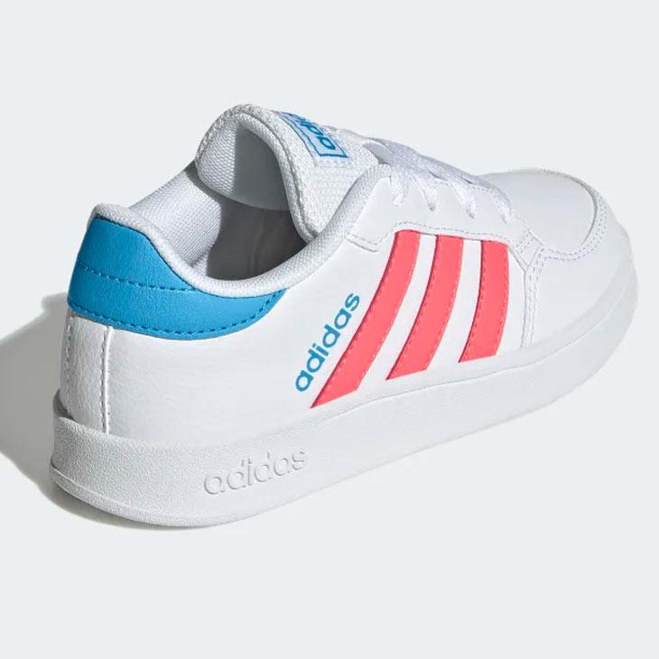 キッズ スニーカー ジュニアシューズ 子供靴 ひも靴/adidas アディダス COREBREAK K 20.0-25.0cm/子ども スポーティ カジュアル 男の子 女の子 /LUQ20-｜w-w-m｜04