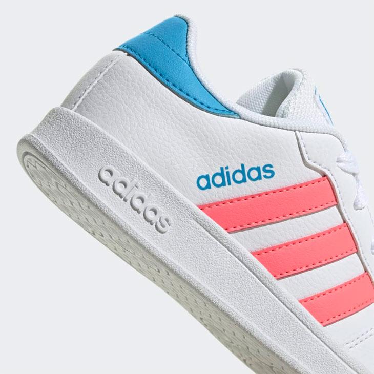 キッズ スニーカー ジュニアシューズ 子供靴 ひも靴/adidas アディダス COREBREAK K 20.0-25.0cm/子ども スポーティ カジュアル 男の子 女の子 /LUQ20-｜w-w-m｜07