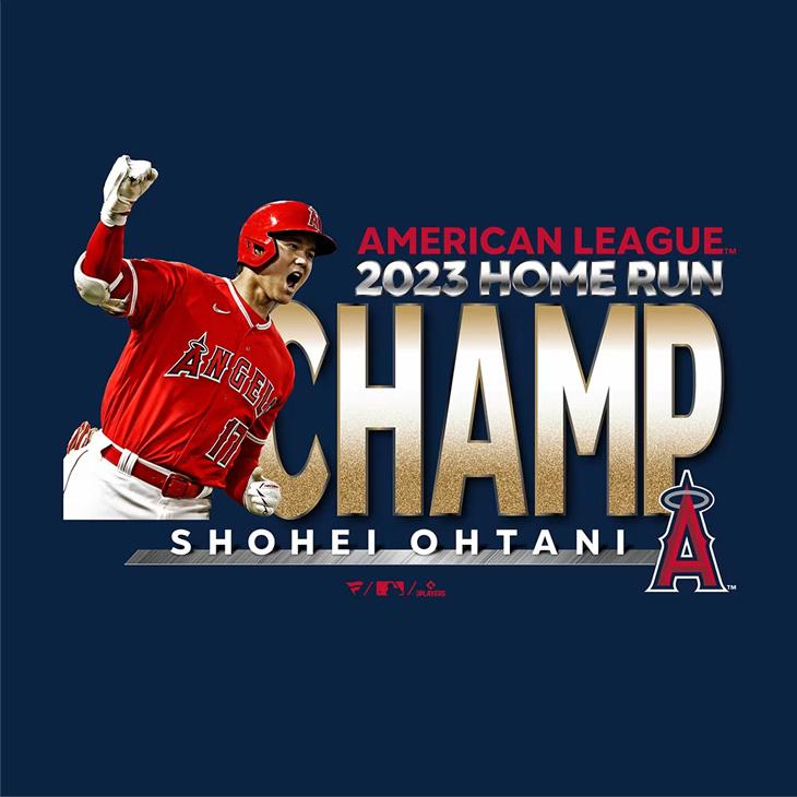 大谷翔平選手 2023アメリカンリーグ ホームラン王獲得 記念