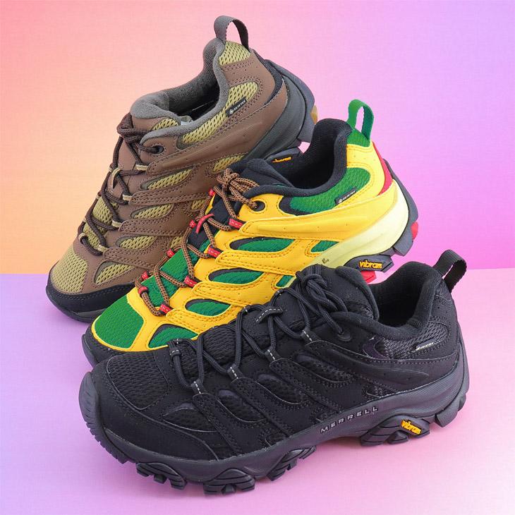 MERRELL（メレル） 防水 アウトドアシューズ メンズ スニーカー モアブ