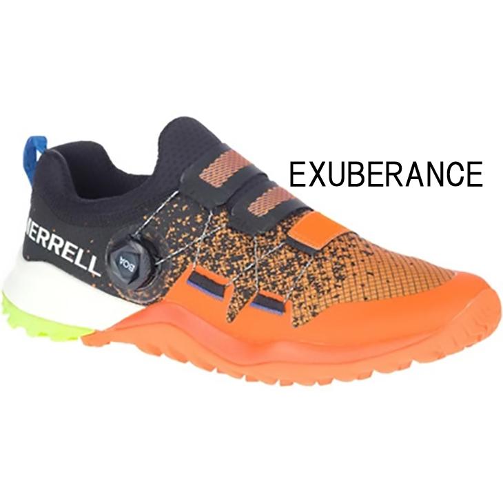 MERRELL（メレル） トレイルランニングシューズ メンズ BOAシステム