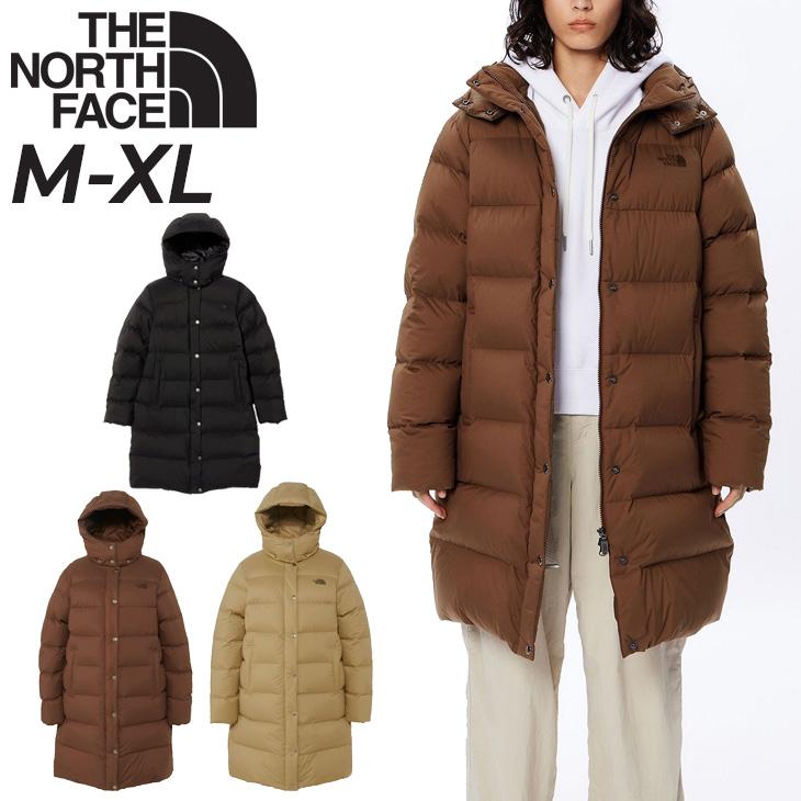 ザノースフェイスダウンジャケットロングコートダウンコートレディースXL