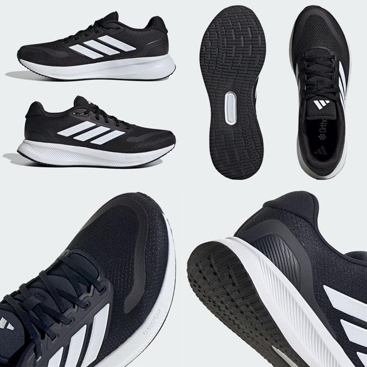 アディダス　RUNFALCON 5 WIDE ランニングシューズ　27cm adidas アディダス スニーカー メンズ ランニングシューズ ラン