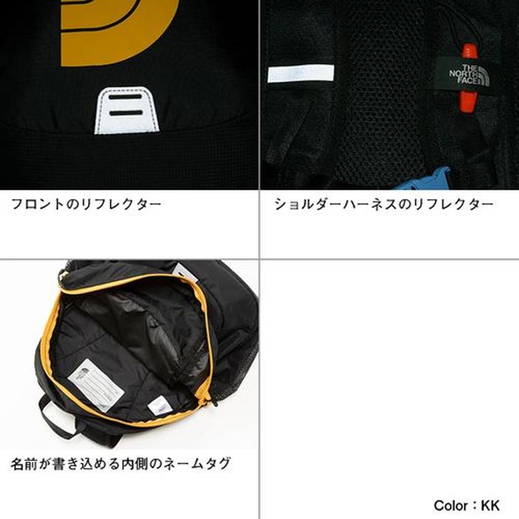 キッズ リュックサック 15L 子ども用 ジュニア バッグ/ノースフェイス THE NORTH FACE フライウェイトデイ/バックパック デイパック アウトドア /NMJ72000｜w-w-m｜10