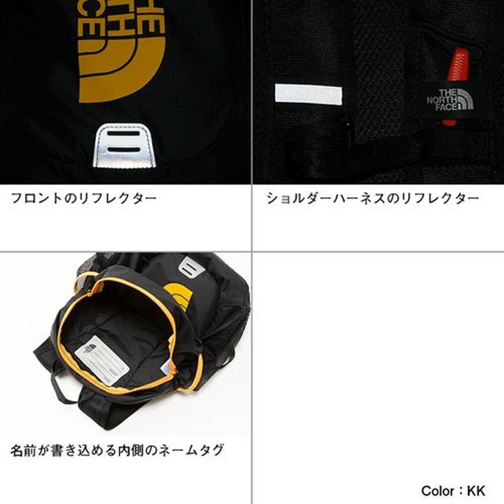 キッズ リュックサック 9L バッグ 子ども用/ノースフェイス THE NORTH FACE フライウェイトリトルデイ バックパック/小型 デイパック 遠足 男の子 /NMJ72001｜w-w-m｜10