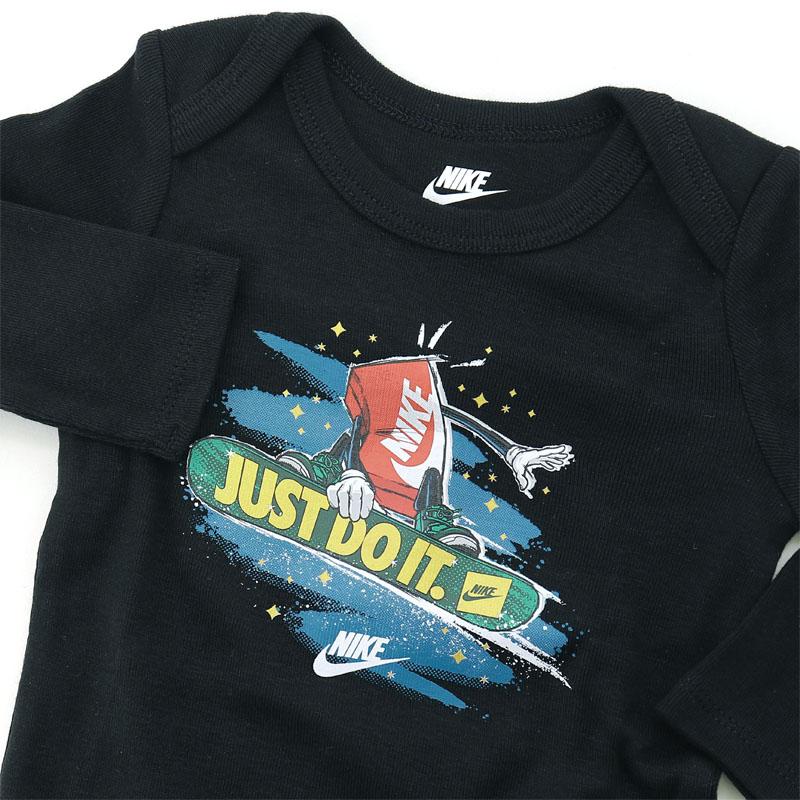 NIKE（ナイキ） ベビーウェア 3点セット 74-82cm 新生児 NIKE 3PC BOXY
