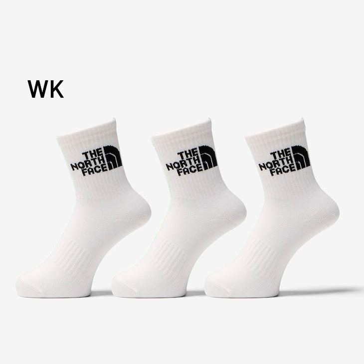 THE NORTH FACE ノースフェイス 靴下 3足組 クルーソックス